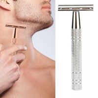 The Great Living Co Premium Double Edge Safety Razor Plus Blades - Silver